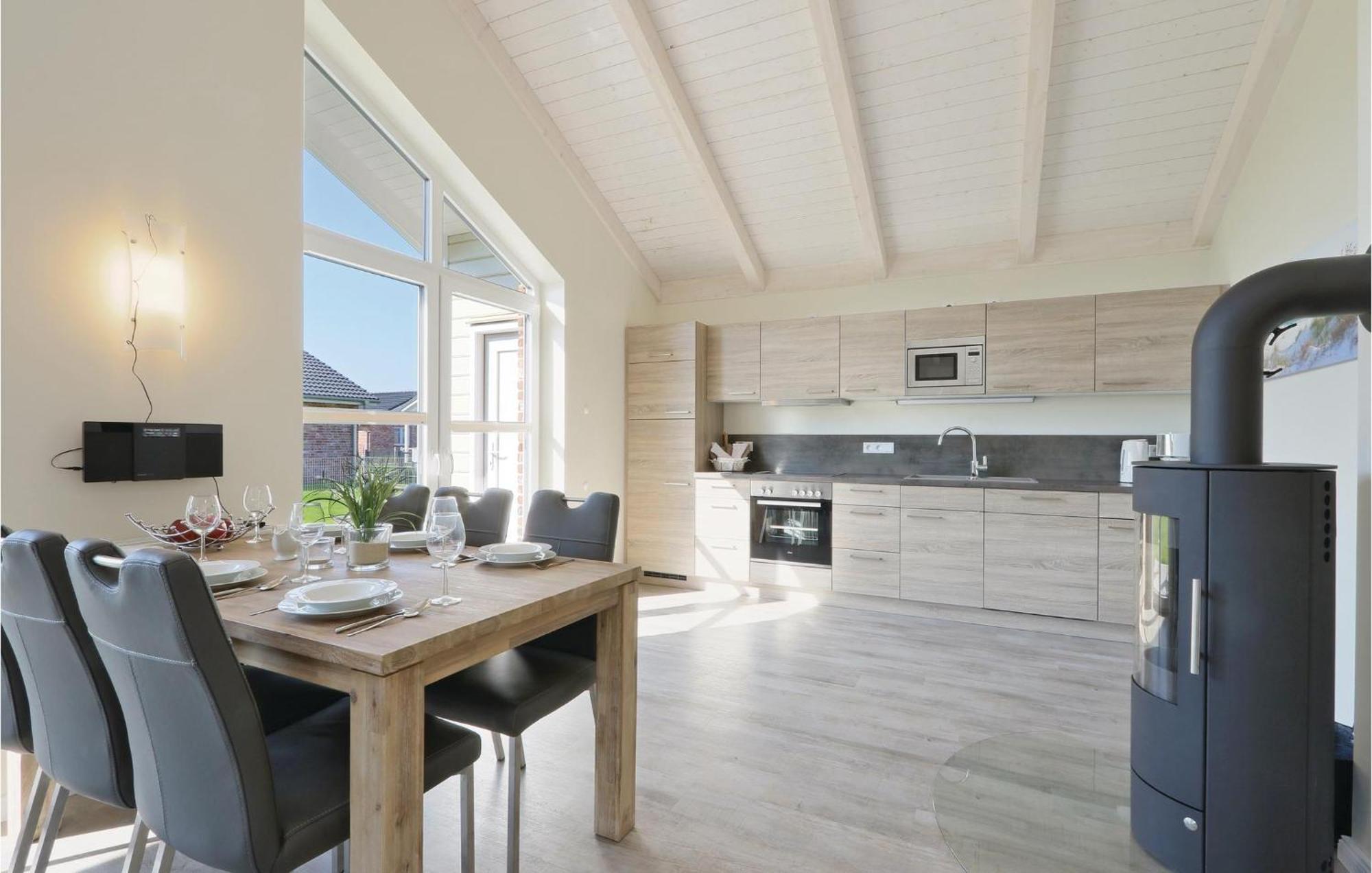 Awesome Home In Dagebuell With Kitchen Luaran gambar